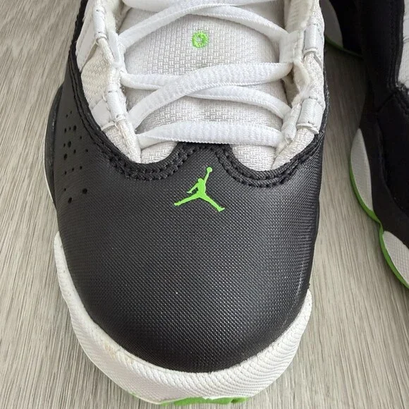 Nike JORDAN 6 Rings GS Sneakers Electric Green Black White 323419-130 Size 6.5Y - Picture 5 of 16